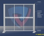 Ограждение для электрооборудования. Типовое решение 2 от ОО "НордМашСервис"