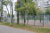 Дворовая спортивная площадка в Череповце из шестиугольной сетки. Производитель ООО НордМашСервис